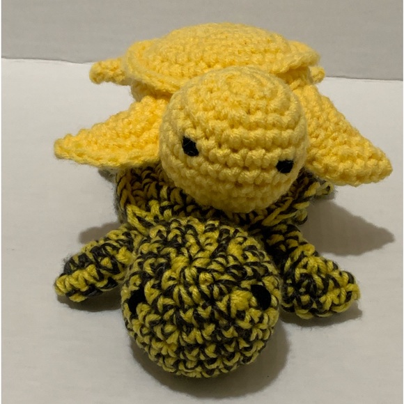 Playroom Decor Nursery Decor Crocheted Handmade Gift Idea Sea Turtle - Picture 1 of 16